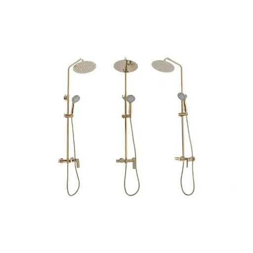 Душова система Rea Roger gold золотий з виливом REA-P0692, Золотий - фото 7