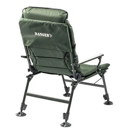 Крісло-ліжко складане Ranger Carp SL-112 (50x62x90-121 см) Оливковий - фото 5
