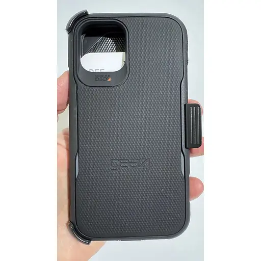 Противоударный чехол с клипсой Gear4 Platoon для iPhone 11 Pro (5.5") Black аналог OtterBox Defender - фото 3
