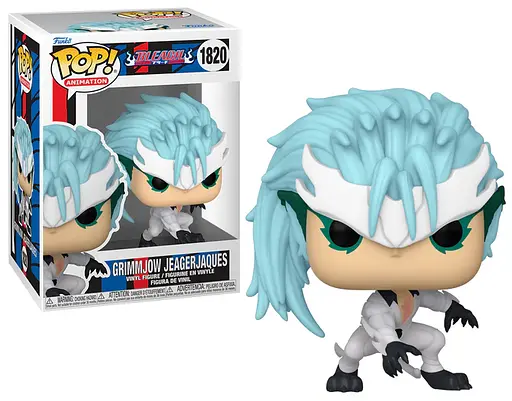 Фігурка Funko Pop Бліч Гріммджоу Bleach Grimmjow 10 см FP B G 1820
