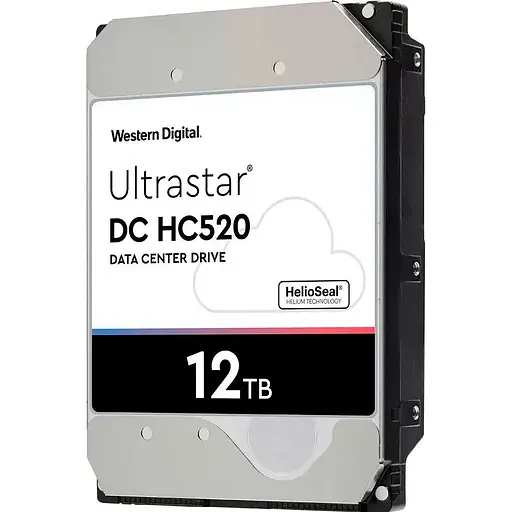 Жесткий диск 3.5" WD Ultrastar DC HC520 (He12) 12TB SATA 256MB (HUH721212ALE604/0F30146) [141086]