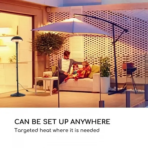 Инфракрасный обогреватель Blumfeldt Heat Guard Blackline (10032566) - фото 3