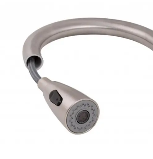 Смеситель для кухни с выдвижным изливом Lidz (NKS) 12 32 015FL-8 - фото 4