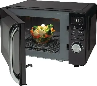 Мікрохвільова піч Gorenje 20л 700Вт гриль дисплей чорний - фото 4