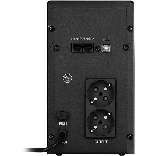 Линейно-интерактивный ИБП 2E DD2000, 2000VA/1200W, LCD, USB, 2XSCHUKO (2E-DD2000) - фото 2