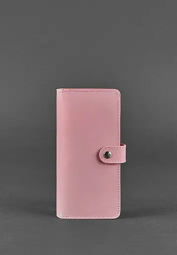 Кожаное женское портмоне 7.0 Розовое - фото 2
