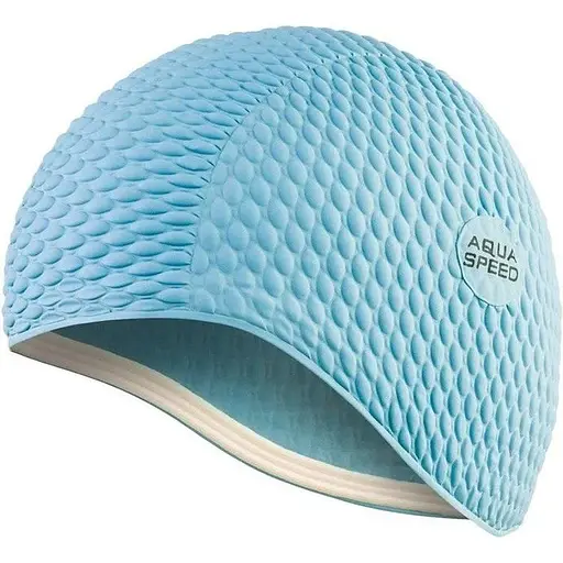 Шапочка для плавання Aqua Speed Bombastic Блакитний (1000-104-02)