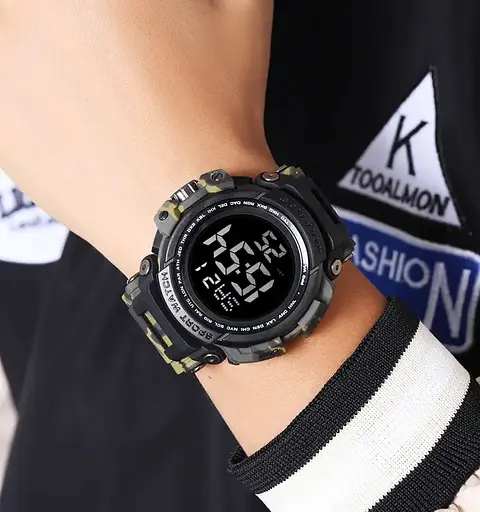 Годинник чоловічий наручний спортивний Skmei 2422 (Камуфляж) - фото 7