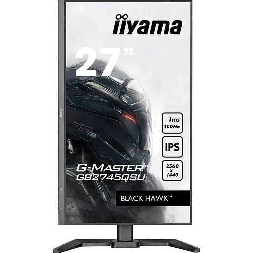 Монитор 27" Iiyama GB2745QSU-B2 QHD IPS 100Hz (GB2745QSU-B2) - фото 4