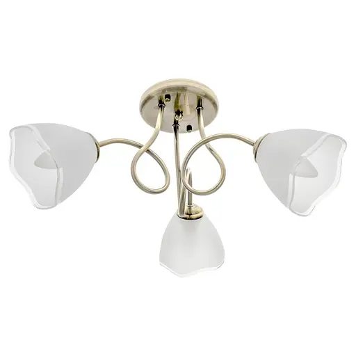 Люстра стельова Brille в спальню E27 60W BZ (LK-602C/3)