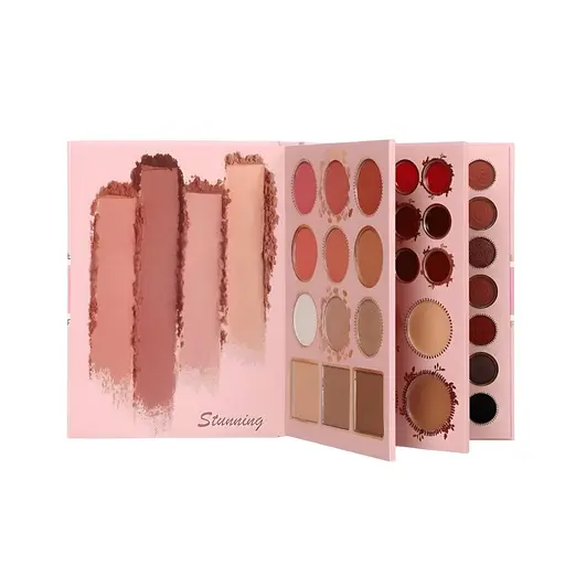 Дитяча косметичка-книжка IGOODCO на 3 сторінки з тінями, помадою, консилером (IG3202) - фото 3