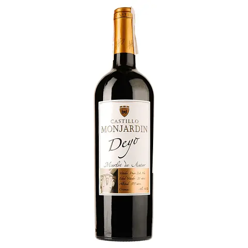 Вино Castillo de Monjardin Deyo Merlot de Autor, красное, сухое, 0,75 л - фото 1