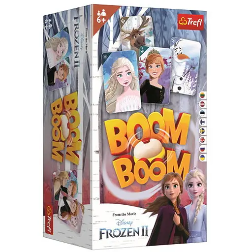Настольная игра Trefl Бум Бум. Холодное сердце 2 (Frozen 2) (02007) - фото 1