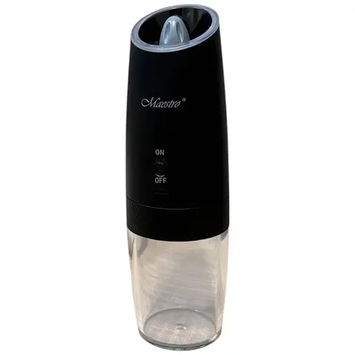 Электрический измельчитель Maestro MR-1616 керамика USB LED-подсветка 20 см Черный - фото 1