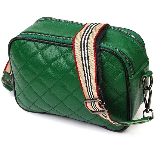 Жіноча шкіряна сумка Vintage 21х16х8 см sum0022713 - фото 1