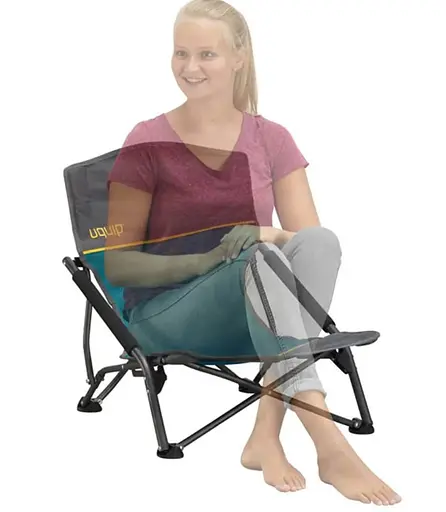 Набір крісел розкладних Uquip Sandy Blue/Grey х 2 шт (244403) (DAS303242) - фото 4