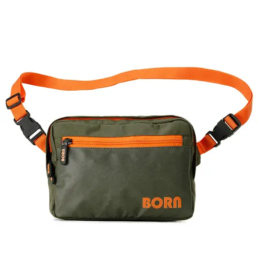 Сумка Born Utility Sling хаки/оранжевый