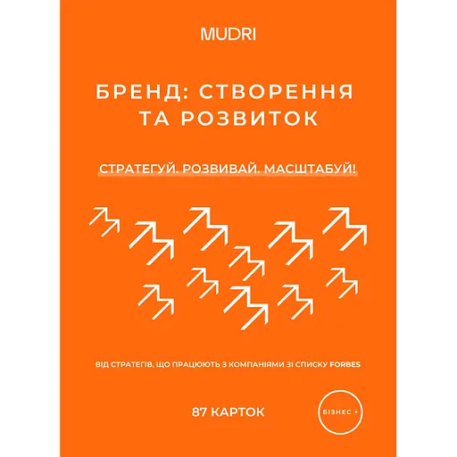 Набір карток Mudri Бренд: створення та розвиток