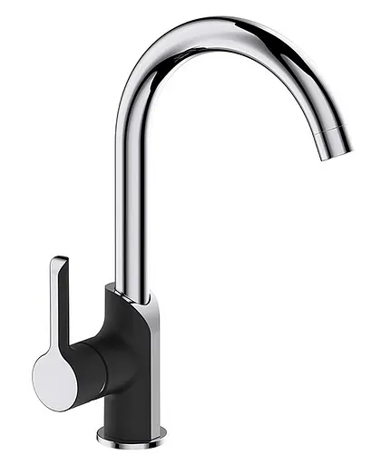 Змішувач для кухні Mixxus Premium EDEM 017 (BLACK) MI5839 - фото 1