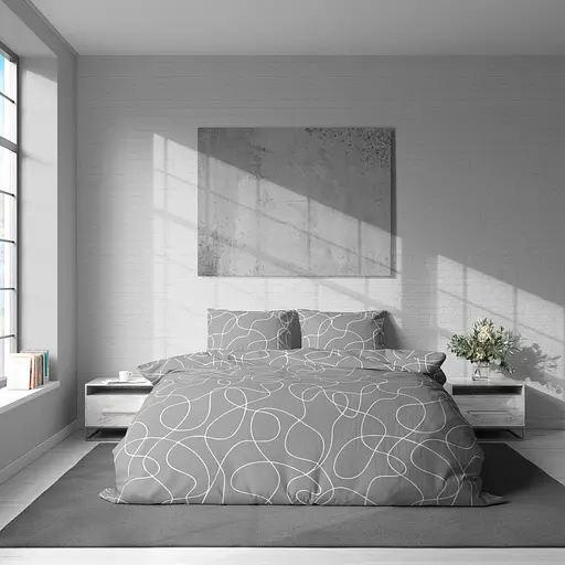 Комплект постельного белья Lelit бязь двуспальный B-1204/2 бежевый (le2000000317472) - фото 3