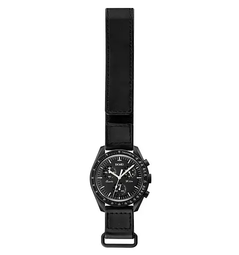 Чоловічий наручний класичний годинник Skmei 1982 (Чорний) - фото 10