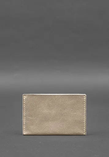 Кожаная обложка-органайзер для документов 6.2 светло-бежевый краст - фото 7