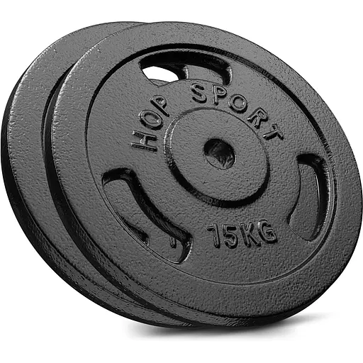 Набір Hop-Sport Strong 138кг з лавкою HS-1095 - фото 3