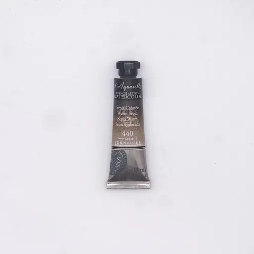 Акварельна фарба Sennelier L'Aquarelle, 10 мл, S1, Тепла сепія (Warm Sepia)