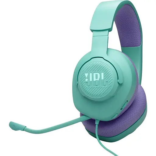 Наушники JBL Quantum 100M2 Cyan (JBLQTUM100M2CYN)
