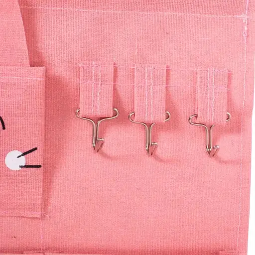 Органайзер Yiwu HP-41-12P панно підвісний на 3 секції 28х33 рожевий - фото 2