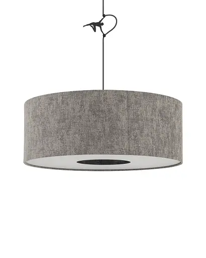 Подвесной светильник, люстра Nowodvorski 11674 Lago M E27 1x25W IP20 серый - фото 4