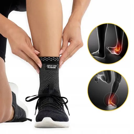 Фіксатор (бандаж) для гомілкостопу 4FIZJO 1 шт 4FJ0469 Size L (P-5907739318084) - фото 7