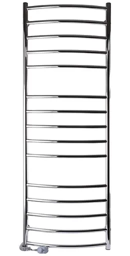 Електрична рушникосушка Unio LDE EL 1500-500-15 Драбинка Дуга Еліт, Хром, Ліве, Механічний - фото 1
