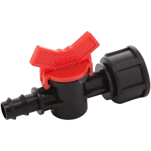 Кран шаровой Presto-PS с внутренней резью 3/4 дюйма для трубки 16 мм 50 шт. (BF-011634) - фото 1
