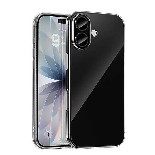 Чехол Hoco Light series TPU для Apple iPhone 17 прозрачный

 - фото 1