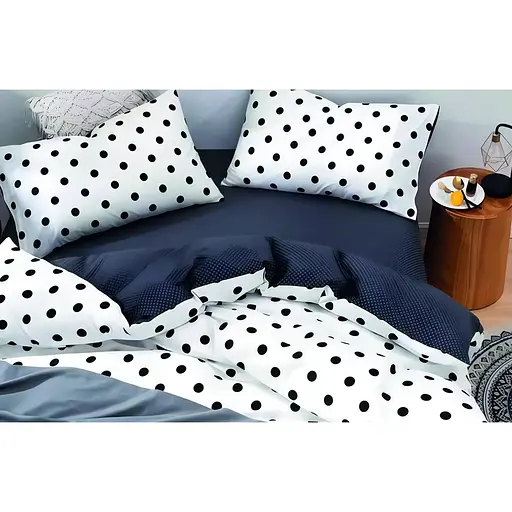 Комплект постільної білизни Versailles VS-BS2.0-102 Горох двоспальний сатин (147049)