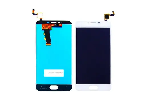 Дисплей для Meizu M5 с белым тачскрином - фото 1