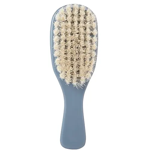 Набір для волосся Canpol babies Gold  щітка та гребінець з натуральною щетиною синій (7/406_blu2) - фото 2