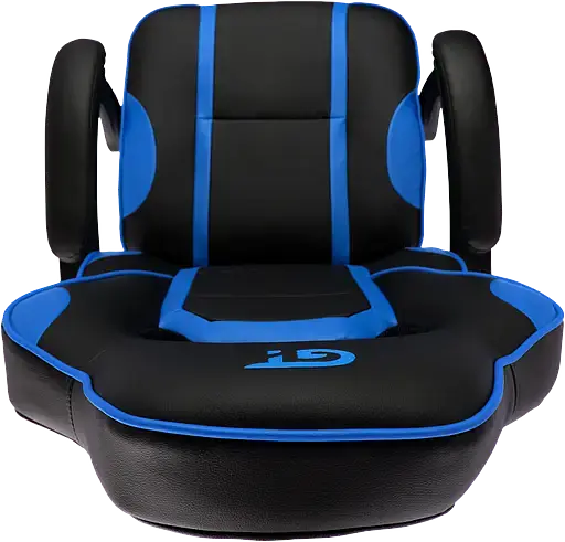 Геймерское кресло GT Racer черное с синим (X-2749-1 Black/Blue) - фото 10