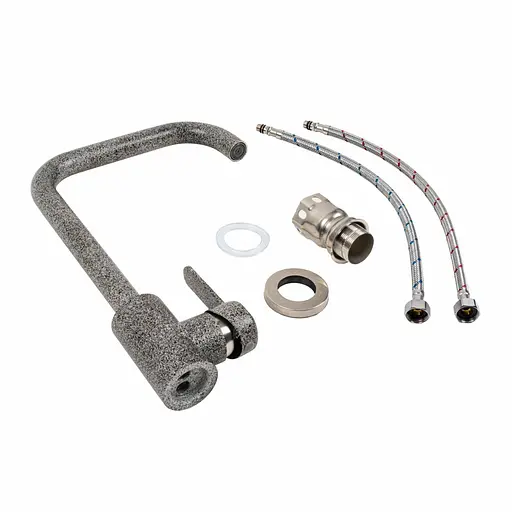 Змішувач для кухні Platinum KT 11 (3008B-FH) мікс Графит - фото 2