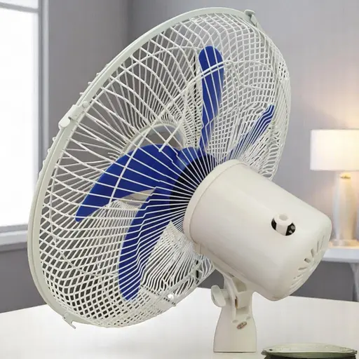 Вентилятор для підлоги Wimpex WX-1612 Біло-синій - фото 4