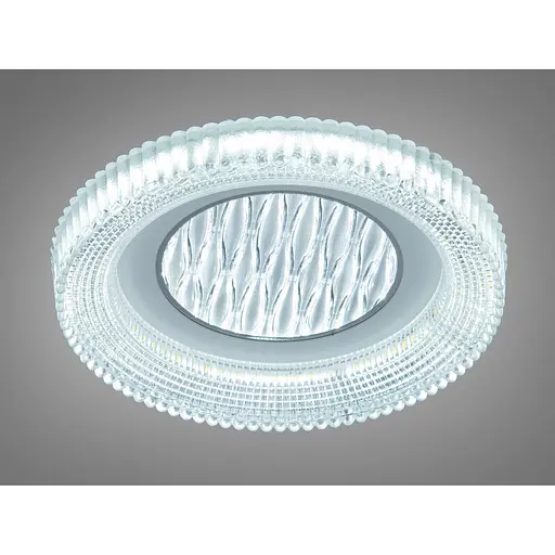 Світлодіодний стельовий світильник Romin сірий 34 Вт CCT - фото 1