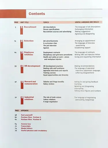 English for the Human Resources Industry: Student's Book Pack - фото 4