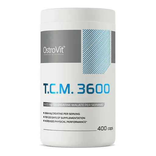 Креатин Tri Creatine Malate 3600 400 капсул OstroVit fit0023812
