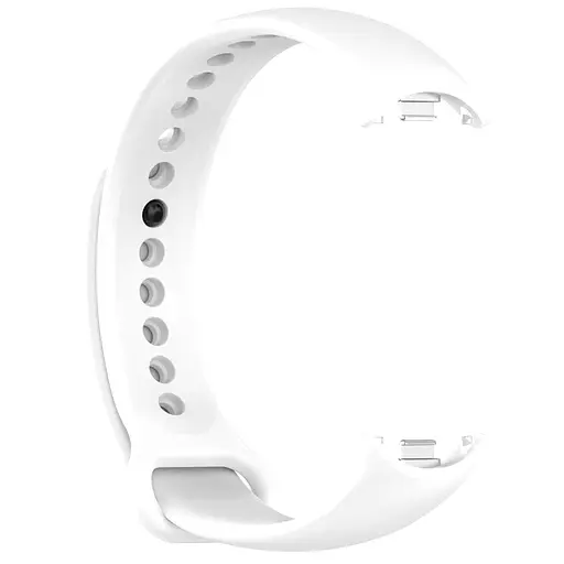Ремешок для фитнес-браслета Lemfo для Xiaomi Mi Band 8 и 9 белый - фото 3