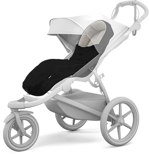 Теплий конверт-накидка Thule Stroller Footmuff Black (TH 11200320) - фото 4