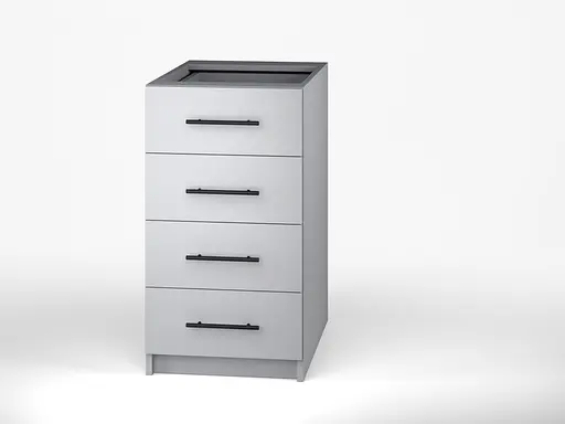 Тумба під стіл ОП-404 Orange-Line 400х600х734 Сіра мишка - фото 2