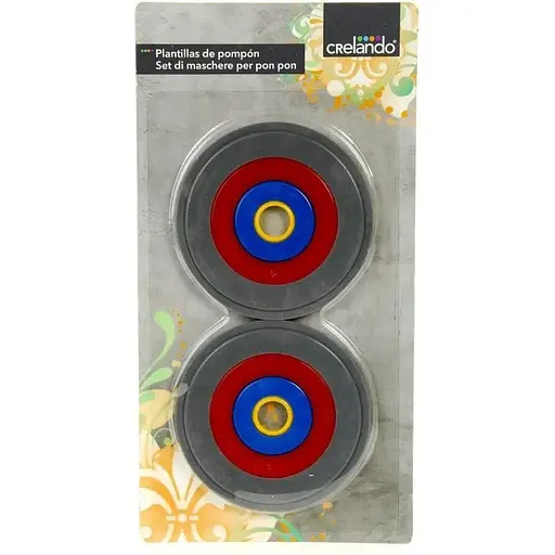 Набір для виготовлення помпонів Crelando різнобарвний - фото 1