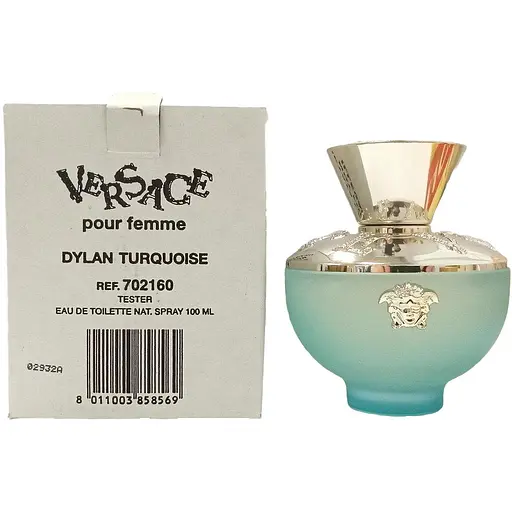 Оригинал Versace Dylan Turquoise pour Femme 100 мл ТЕСТЕР туалетная вода - фото 1