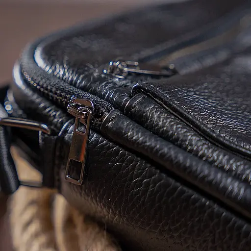 Сумка чоловіча зерниста Vintage 19х21,5х5,5 см sum0028945 - фото 8